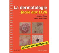 La dermatologie facile aux ECNi: Fiches de synthèse illustrées
