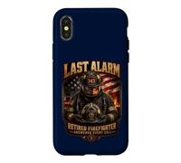 La dernière Alarme du Pompier à la Retraite a répondu à Chaque Appel Coque pour iPhone X/XS