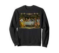 La Dernière Cène Peinture Cadeaux Pâques Catholiques Jésus Sweatshirt