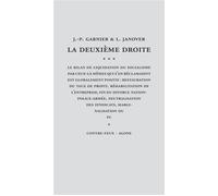 La Deuxième Droite - Julien Garnier - Agone - broché - Essai
