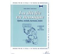 Chepelov P. / Menut B. - La Dictee En Musique Vol.6 - Corrige