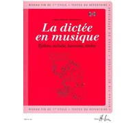 Chepelov P. / Menut B. - La Dictee En Musique Vol.3 + CD - Fin Du 1er Cycle