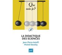 La didactique des sciences - Jean-Pierre Astolfi - Que Sais-Je - Poche - Etude