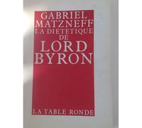La Diététique De Lord Byron