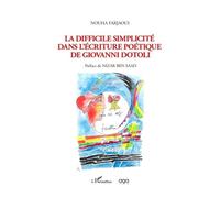 La difficile simplicité dans l'écriture poétique de Giovanni Dotoli