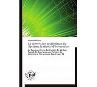 La Dimension Systémique Du Système National D'innovation