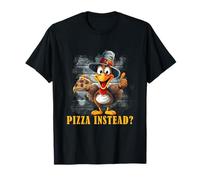 La Dinde Laisse Manger de la Pizza au Lieu de l'Action de grâce drôle T-Shirt