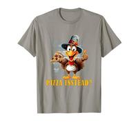 La Dinde Laisse Manger de la Pizza au Lieu de l'Action de grâce drôle T-Shirt