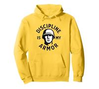 La discipline est mon armure. Motivation militaire. Sweat à Capuche