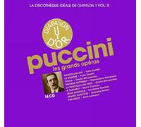 La discothèque idéale de Diapason, Volume 10, Puccini : Les grands opéras Coffret CD