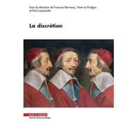 La discrétion - François Barviaux - Mare & Martin - broché - Etude