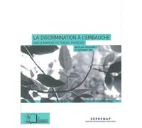 La Discrimination a l'Embauche Sur le Marche du Travail Français - Jacquemet - Rue D'ulm Eds - broché - Scolaire / Universitaire