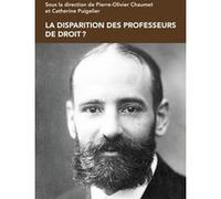 La disparition des professeurs de droit ?