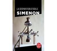 La Disparition d'Odile - Georges Simenon - Lgf - Poche - Roman