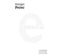 Georges Perec – La Disparition – Roman – Poche – Gallimard