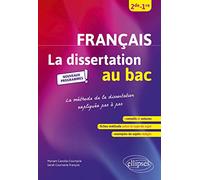 La dissertation de français au bac, Seconde Première