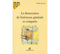 La dissertation de littérature générale et comparée