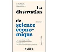 La dissertation de science économique Alain Beitone (Auteur), Lionel Lorrain (Auteur), Mickaël Joubert (Auteur)