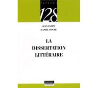 La dissertation littéraire