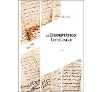 La Dissertation littéraire - 4e éd. - Axel Preiss - Armand Colin - ebook (ePub) - Scolaire / Universitaire