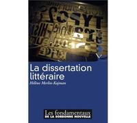 La dissertation littéraire - Dominique Combe - Presses De La Sorbonne Nouvelle - broché - Essai
