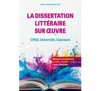 La Dissertation Littéraire Sur Oeuvre - Cpge, Université, Concours