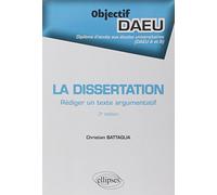 La dissertation: Rédiger un texte argumentatif