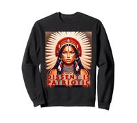 La dissidence est Un Art de Protestation Militant triotique Patriotique Sweatshirt