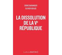 La Dissolution De La Cinquième République