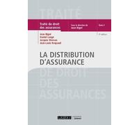 La distribution d'assurance 2020 - Jean Bigot - Lgdj - broché - Etude