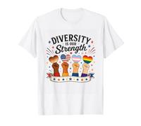 La diversité est Notre Force : égalité, unité, Graphique inspirant T-Shirt