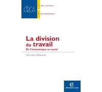 La division du travail: De l'économie au social