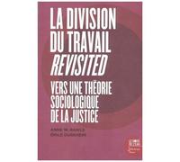 La Division Du Travail Revisited - Vers Une Théorie Sociologique De La Justice
