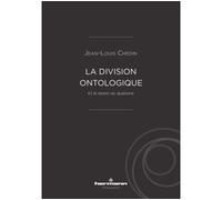 La division ontologique Et le destin du dualisme - Jean-Louis Chedin - Hermann - broché - Essai