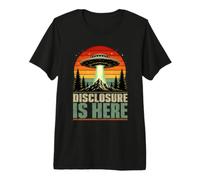 La Divulgation est arrivée : UFO Aliens Truth Seeker Retro Advocate T-Shirt Haut de Gamme