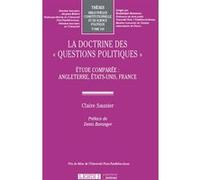 La doctrine des « questions politiques » Claire Saunier (Auteur)