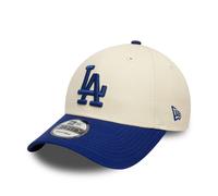 LA Dodgers Casquette ajustable New Era 9FORTY Colour Block (Crème)