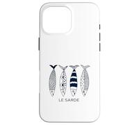 La Dolce Vita Chemise Sardine Poisson étamé Clean Girl Coque pour iPhone 16 Pro Max