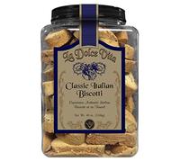 La Dolce Vita Classic Italian Biscotti: 2 Jars of 40 Oz