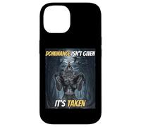 La Domination n'est Pas donnée, C'est Pris Le mème Alpha Wolf de Y2k Coque pour iPhone 14