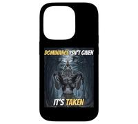La Domination n'est Pas donnée, C'est Pris Le mème Alpha Wolf de Y2k Coque pour iPhone 14 Pro
