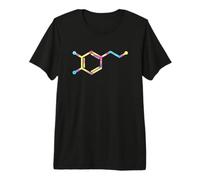 La Dopamine égale Le Bonheur Molécule de Dopamine Chimiste T-Shirt Haut de Gamme