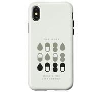 La Dose Fait la différence | Pharmacologie | Toxicologie Coque pour iPhone X/XS