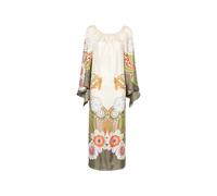 La DoubleJ - Robe Midi en Soie à Encolure Ronde - Femme - Robes - Multicolore - Taille: 36 FR