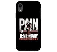 La Douleur est temporaire Cyclocross Forever Bike Vélo de Cyclocross Coque pour iPhone XR