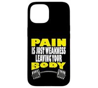 La Douleur n'est Que la faiblesse quittant Le Corps Coque pour iPhone 15