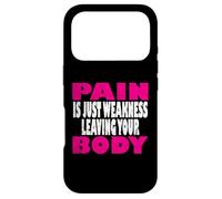 La Douleur n'est Que la faiblesse quittant Le Corps Coque pour iPhone 17 Pro