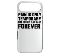 La Douleur n'est qu'un Regret temporaire Dure pour Toujours - Motivation Coque pour iPhone Air