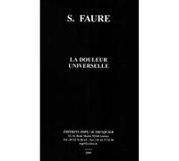 La Douleur universelle - Sébastien Faure - Tops Eds H.trinquier - broché - Essai
