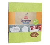 LA DROGUERIE ÉCOLOGIQUE - 4 Carrés Eponges Cellulose